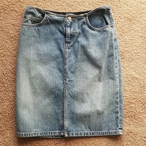 So jean skirt size small